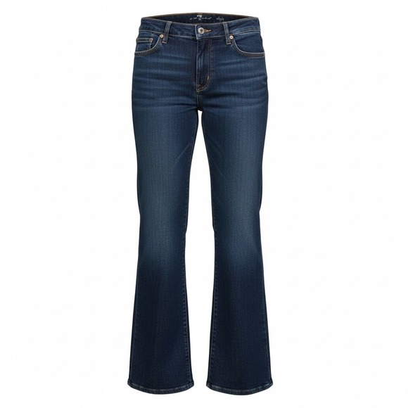 7 For All Mankind Denim - 7 For All Mankind Dojo Dark Wash Jeans Women Size 32